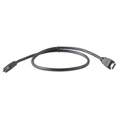 Câble HDMI mâle/mâle noir - L. 0,75 m - Brico Dépôt