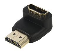Adaptateur HDMI mâle / femelle coudé - Blyss - Brico Dépôt