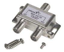 Répartiteur TV / satellite blindé - 2 sorties - Brico Dépôt