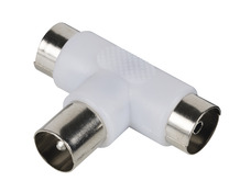 Répartiteur coaxiale TV en T 9,52 mm - Brico Dépôt