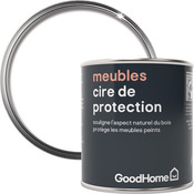 Cire pour meubles transparent mat 125 ml - GoodHome - Brico Dépôt