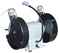 _RETRAIT_SOLDES_OUTILLAGE__Touret à meuler 400W 200 mm - MBGP400BL - Mac Allister - Brico Dépôt