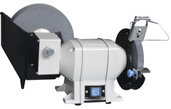 _RETRAIT_SOLDES_OUTILLAGE__Touret à meuler mixte 250W 150/200 mm - MBGP250WDB - Mac Allister - Brico Dépôt