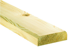 Barre à "Z" en sapin du Nord long. 2,40 m - Section 95 x 28 mm - Brico Dépôt