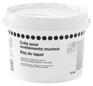 Colle blanche prête à l'emploi pour revêtement muraux - 10 kg - Brico Dépôt