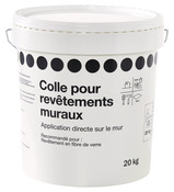 Colle blanche prête à l'emploi pour revêtement muraux - 20 kg - Brico Dépôt