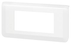 Plaque 4 modules "Mosaic" blanc - Legrand - Brico Dépôt