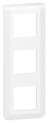 Plaque 3 x 2 modules vertical "Mosaic" blanc - Legrand - Brico Dépôt
