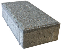 Pavé béton anthracite 20 x 10 cm x Ép. 5 cm - Brico Dépôt