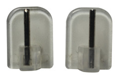 Lot 2 supports tringle vitrage adhésifs - GoodHome - Brico Dépôt