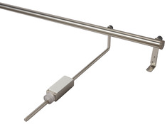 Kit barre pour porte "Ikaria" 120 cm métal - GoodHome - Brico Dépôt