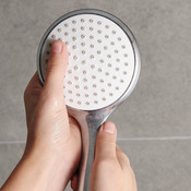 Douchette chromé/Blanc "Cavally" - 1 jet - GoodHome - Brico Dépôt