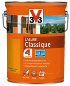 Lasure classique ton chêne clair 5 L - V33 - Brico Dépôt
