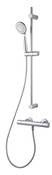 Kit barre de douche thermostatique "Cavally" - 3 jets - GoodHome - Brico Dépôt