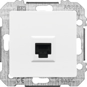 Prise Ethernet RJ45 catégorie 6 "Delta Mega" blanc - Siemens - Brico Dépôt