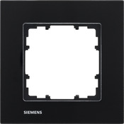 Plaque verre "Delta Mega" noir - Siemens - Brico Dépôt