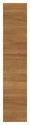 Façade 1 porte 15cm "Basilie" chêne fumé - L. 14.7 x H. 71.5cm - Cooke and Lewis - Brico Dépôt