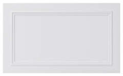 Façade casserolier ou hotte "Artemisia" blanc moulure l.59,7 x h.35,6 cm - GoodHome - Brico Dépôt