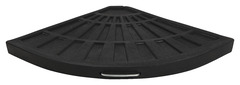 Base parasol "Tivano" 15 kg - H. 3,7 cm x L. 47 cm x l. 47 cm - Marque BLOOMA - Brico Dépôt