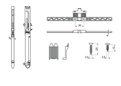Kit de fermeture douce pour tiroir standard - Brico Dépôt