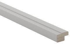 Corniche cache-lumière "Stevia" gris mat l.240 x h.3,5 cm - GoodHome - Brico Dépôt