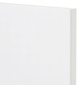 Façade 1 casserolier ou sur-hotte 60cm "Dorice" blanc brillant - L. 59.7 x H. 35.6cm - Cooke and Lewis - Brico Dépôt