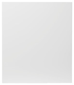 Façade colonne 60cm "Dorice" blanc brillant l. 59.7 x H. 68.7cm - Cooke and Lewis - Brico Dépôt