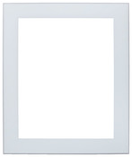 Façade 1 porte vitrée "Winterana" blanc givré l.59,7 x h.71,5 cm - GoodHome - Brico Dépôt