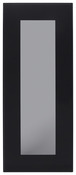 Façade 1 porte vitrée 30cm "Jarod" noir fumé - L. 29.7 x H. 71.5cm - Cooke and Lewis - Brico Dépôt