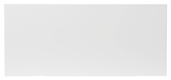 Façade 1 casserolier ou sur-hotte 80cm "Dorice" blanc brillant - L. 79.7 x H. 35.6cm - Cooke and Lewis - Brico Dépôt