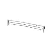 Grille de ventilation plinthe gris l.40 x h.6,5 cm - GoodHome - Brico Dépôt
