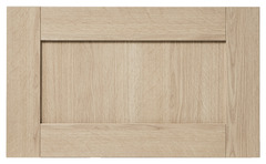 Façade 1 casserolier ou sur-hotte 60cm "Coline" chêne clair - L. 59.7 x H. 35.6cm - Cooke and Lewis - Brico Dépôt