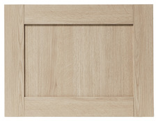 Façade colonne 60cm "Coline" chêne clair - L. 59.7 x H. 45.3cm - Cooke and Lewis - Brico Dépôt