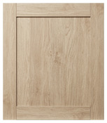 Façade colonne 60cm "Coline" chêne clair l. 59.7 x H. 68.7cm - Cooke and Lewis - Brico Dépôt