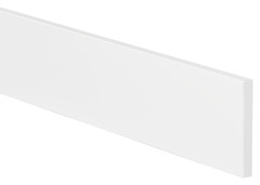 Plinthe "Florie" blanc mat - L. 2.4m x H. 15cm - Cooke and Lewis - Brico Dépôt