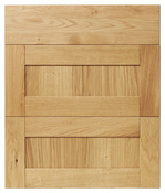 Façade 1 tiroir + 2 casseroliers "Verbena" chêne - l.59,7 x h.71,5 cm - GoodHome - Brico Dépôt