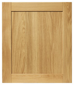 Façade de cuisine électro "Verbena" chêne - l.59,7 x h.68,7 cm - GoodHome - Brico Dépôt