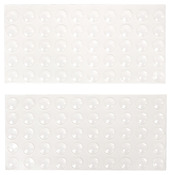 Protections adhésives pour caisson transparent, 100 pièces - GoodHome - Brico Dépôt