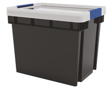 Bac de rangement gris 24 L "Xago" - Form - Brico Dépôt