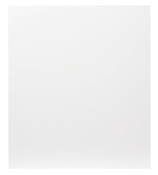 Façade de cuisine électro "Balsamita" blanc l.59,7 x h.68,7 cm - GoodHome - Brico Dépôt