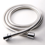 Flexible de douche argent en PVC - 1,75 m - GoodHome - Brico Dépôt