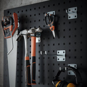 Lot de 6 crochets multiples en acier galvanisé - MAGNUSSON - Brico Dépôt