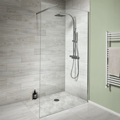 Mosaïque "Wychwood" blanc - l. 30 x L. 30 cm - GoodHome - Brico Dépôt