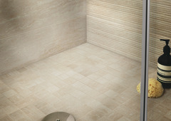 Mosaïque Travertin "Soft travertin" beige - l. 30 x L. 30 cm - GoodHome - Brico Dépôt