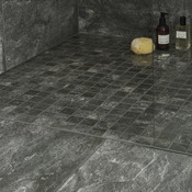 Mosaïque "Shaded" gris anthracite - l. 30 x L. 30 cm - Colours - Brico Dépôt