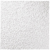 Dalle de plafond en polystyrène expansé Majorque, 50x50 cm Ep. 8 mm - Brico Dépôt