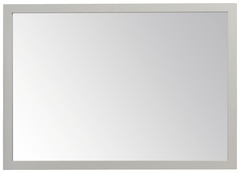 Miroir de salle de bains gris Perma L.100 x H.70 x P.1,6 cm - GoodHome - Brico Dépôt