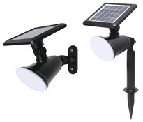 Balise solaire à piquer ou à fixer noir - Brico Dépôt