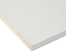 Tablette mélaminée blanc glossy L. 200 x l. 30 cm - Ép. 18 mm - Brico Dépôt