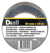 Toile de réparation - Noir - 50 mm x 25 m - Diall - Brico Dépôt